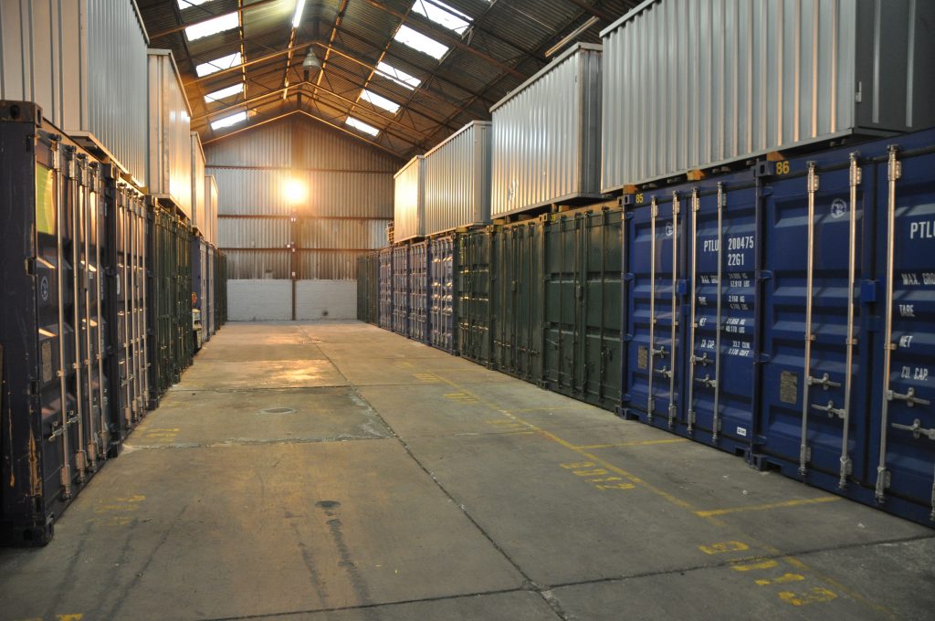 Secure, dry, dust-free warehouse storage